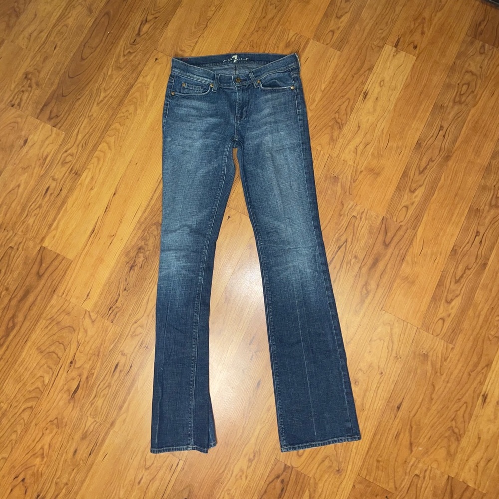 7 for all mankind flare jeans - Picture 2 of 7